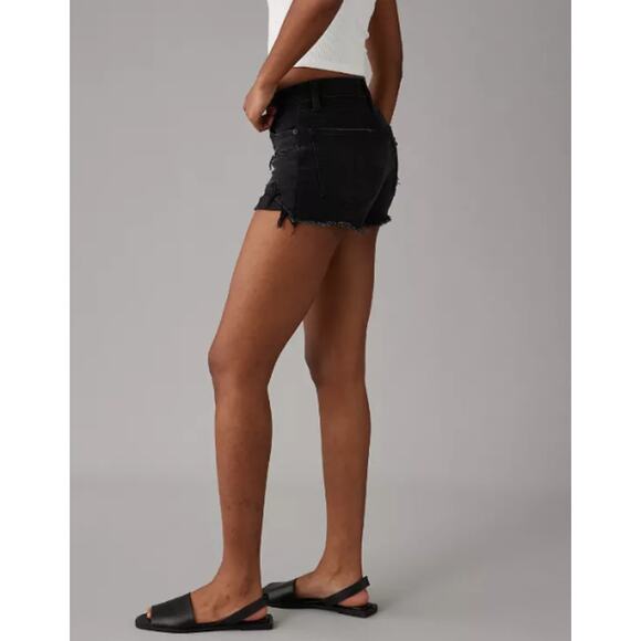 NWT American Eagle Women's Next Level High-Waisted Denim Short-Size 23W - Picture 4 of 6